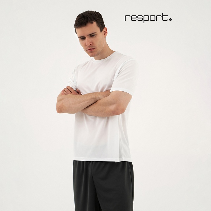 

Футболка мужская Resport 1020_1 белая S, Белый, 1020_1