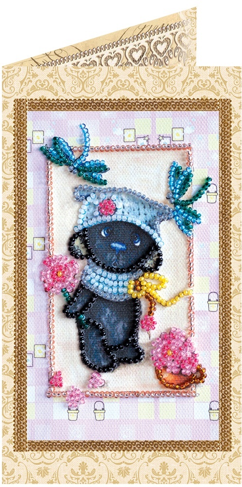 

Абрис Арт Тедди и стрекозы, 8,4х14 см