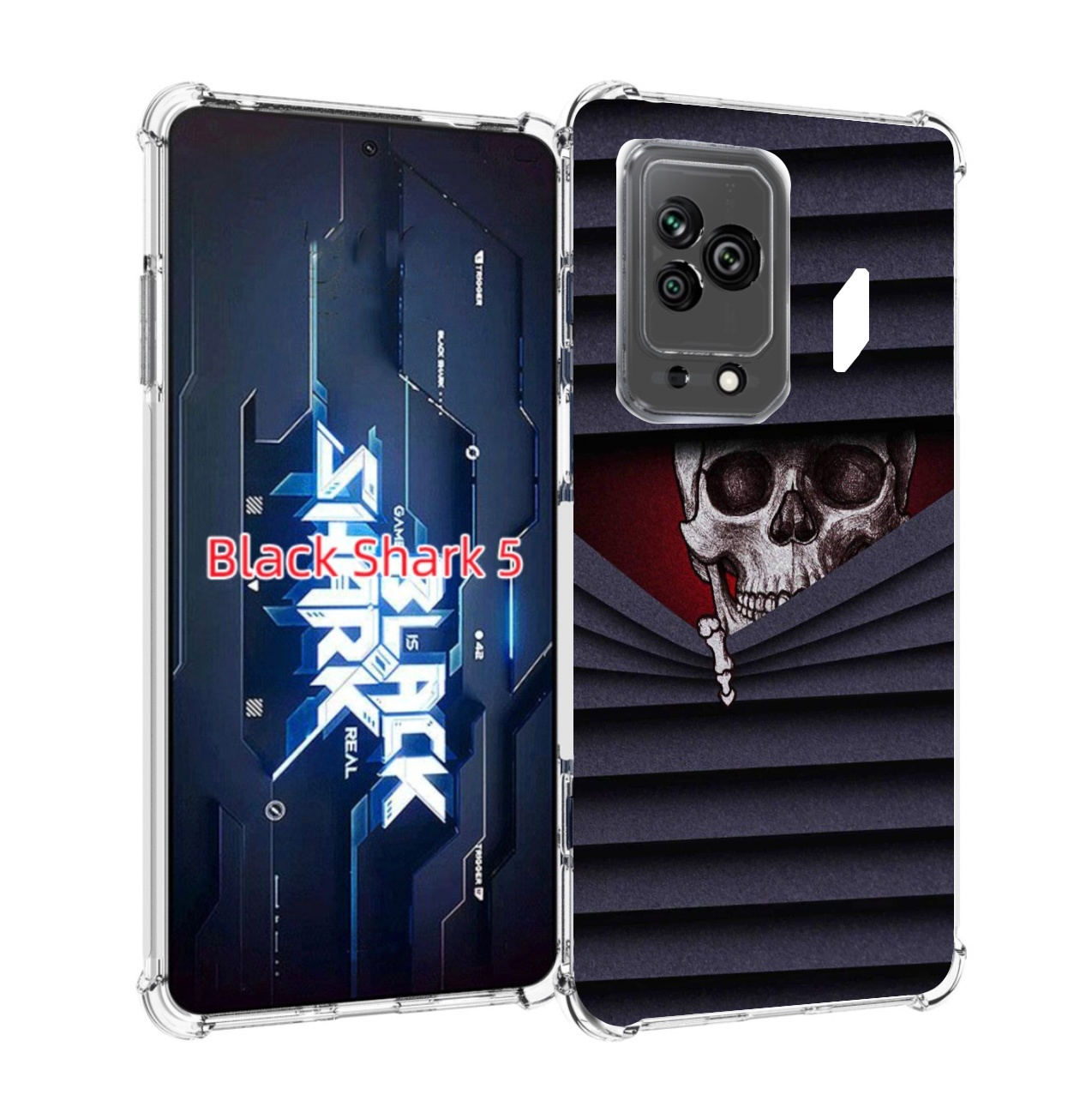 

Чехол MyPads подглядываю для Xiaomi Black Shark 5, Прозрачный, Tocco