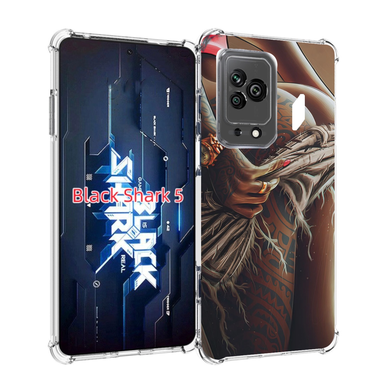 

Чехол MyPads полуголая девушка фотография женский для Xiaomi Black Shark 5, Прозрачный, Tocco