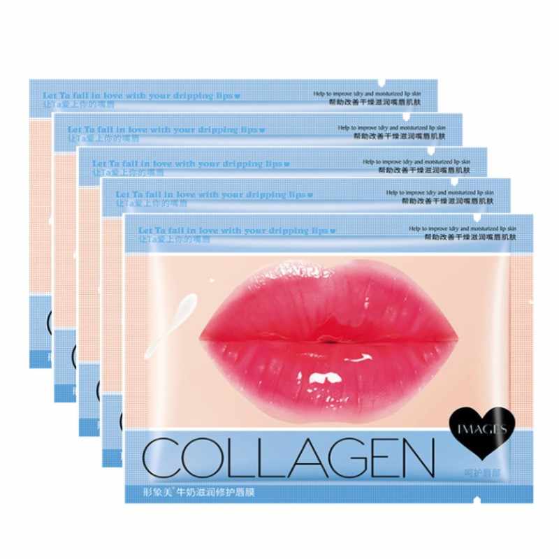 

Патчи гидрогелевые для губ Images Beautecret Milk Moisturizing Lip Membrane 5 шт.по 8 г.