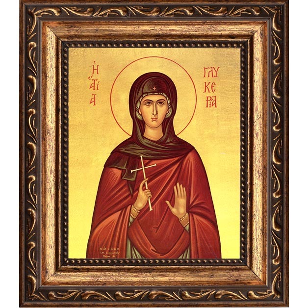 

Гликерия Гераклейская, Ираклийская дева мученица. Икона на холсте.