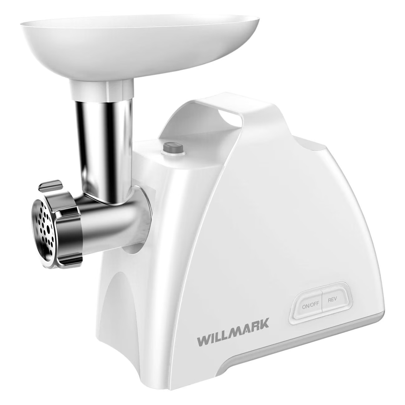 

Электромясорубка WILLMARK WMG-2083W 1800 Вт белый, WMG-2083W