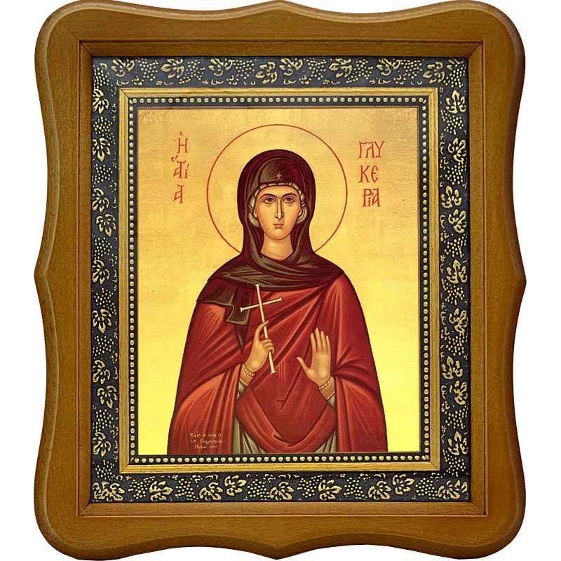 

Гликерия Гераклейская, Ираклийская дева мученица. Икона на холсте.