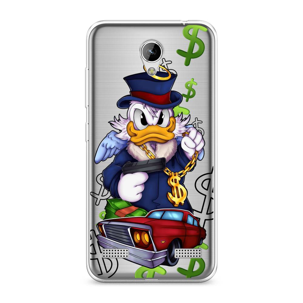 

Чехол на ZTE Blade A520 "Scrooge McDuck with a Gold Chain", Красный;синий;белый, 132050-6