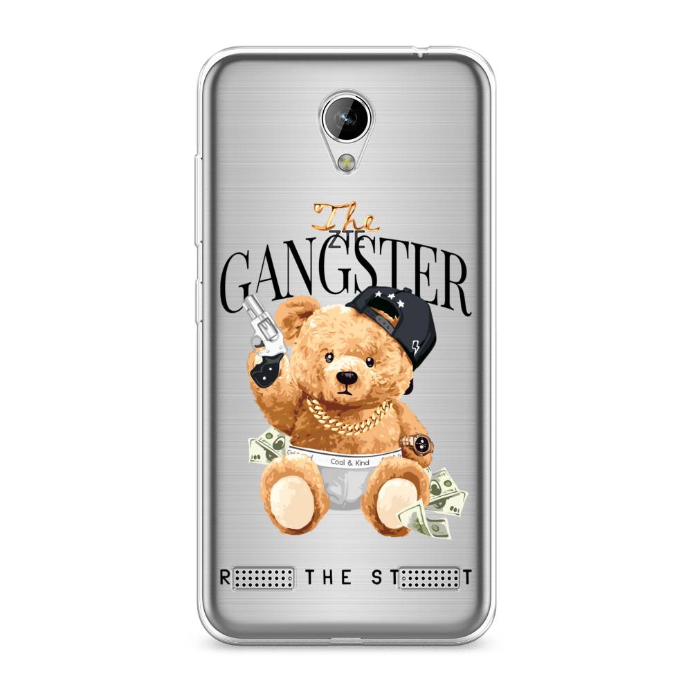 

Чехол на ZTE Blade A520 "The Gangster", Бежевый;серый;черный, 132050-6
