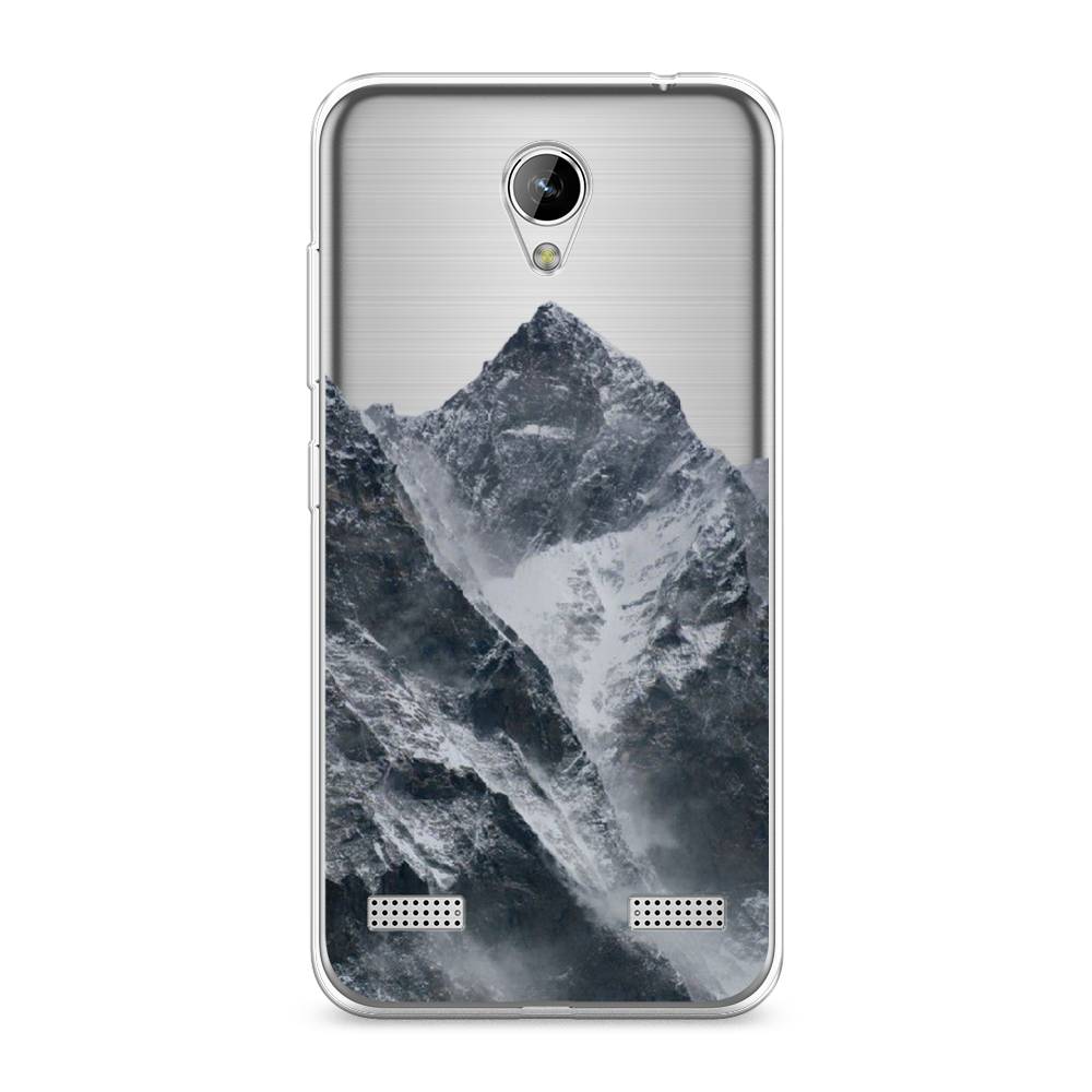 

Чехол на ZTE Blade A520 "Горы арт 4", Серый;бежевый, 132050-2