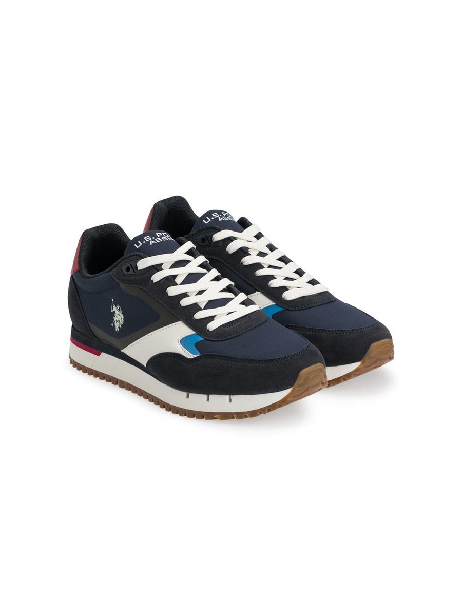 

Кроссовки мужские U.S. POLO Assn. 001388477 синие 44 EU, Синий, 001388477