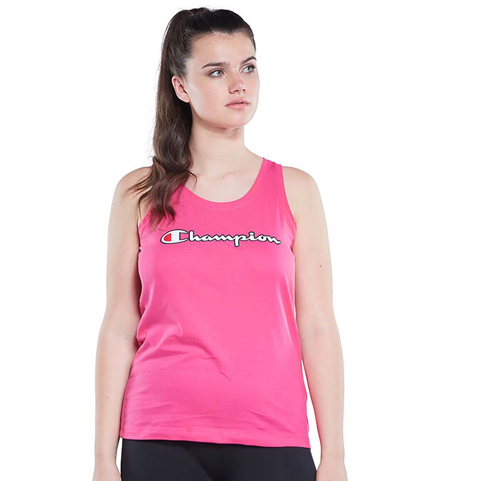 фото Майка женская champion rochester 1919 champion logo tank top розовая m