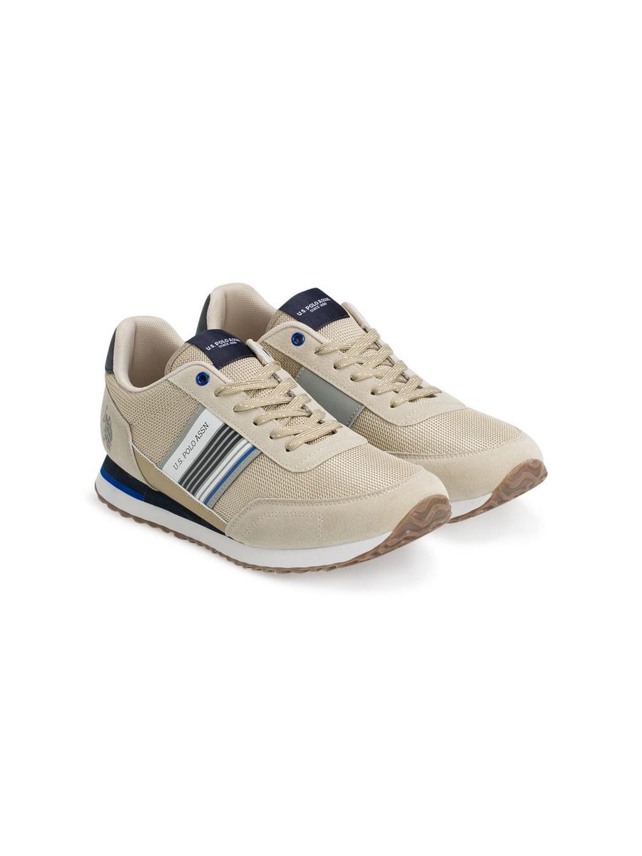 Кроссовки мужские US POLO Assn 001388486 бежевые 45 EU 16818₽