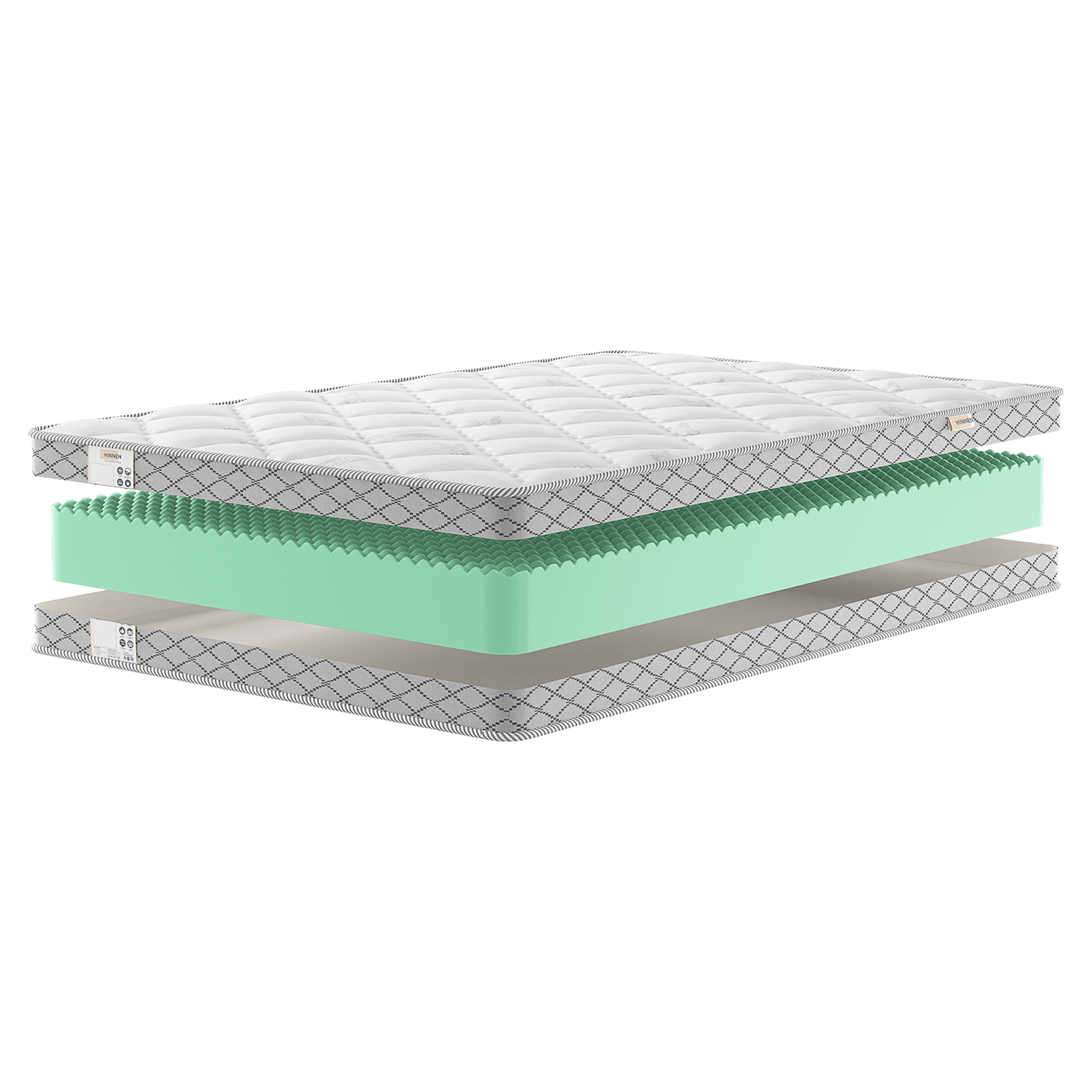 

Матрас Hinnen Base Flex 110х200, Белый, Base Flex