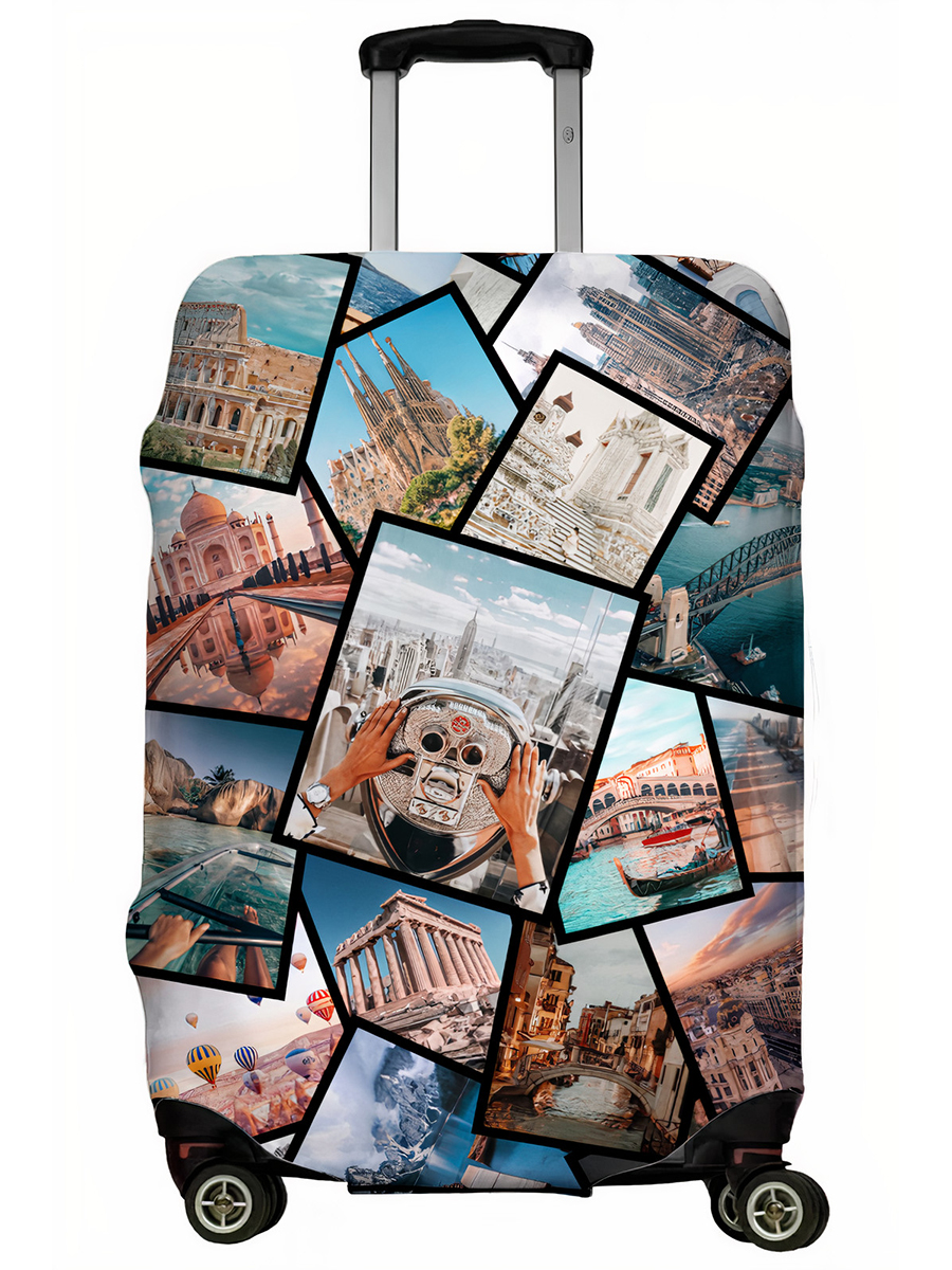 фото Чехол для чемодана lejoy lj-case-149 travel collage s