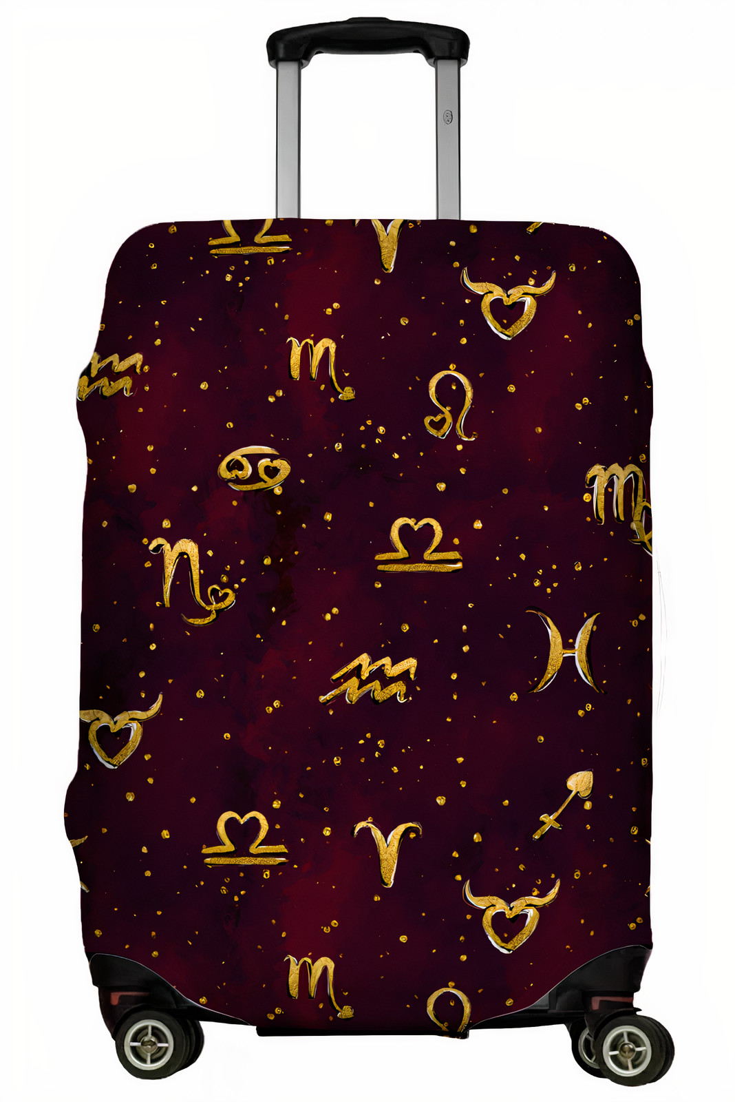фото Чехол для чемодана lejoy lj-case-111 zodiac bordo m