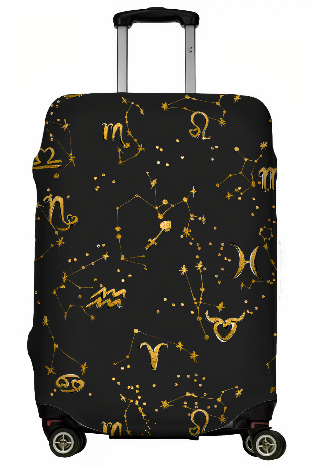 фото Чехол для чемодана lejoy lj-case-112 zodiac black m
