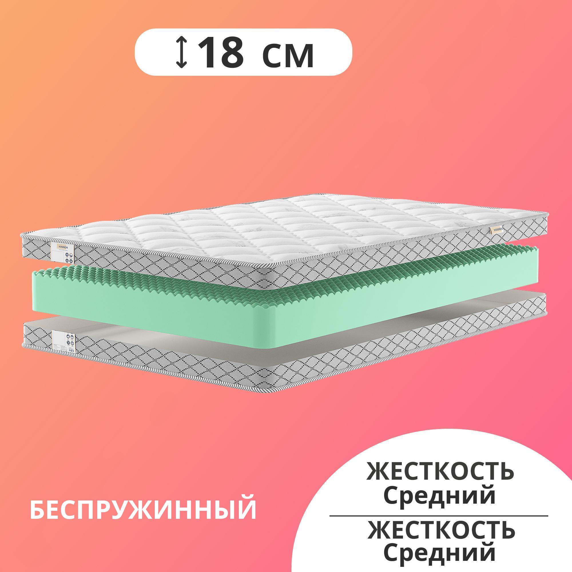 

Матрас Hinnen Base Flex 80х190, Белый, Base Flex