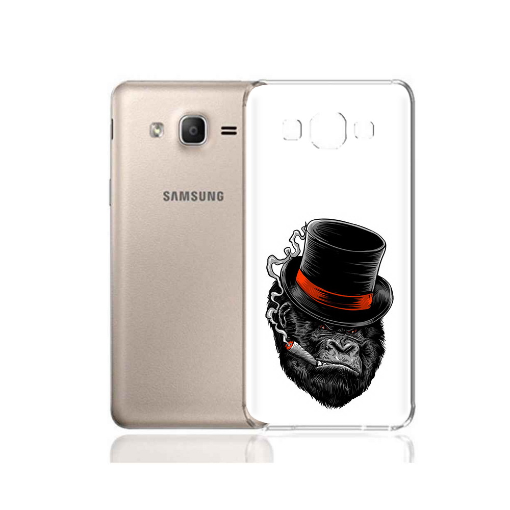 

Чехол MyPads Tocco для Samsung Galaxy A7 (2015) дизайнерская горилла (PT11625.595.431), Прозрачный, Tocco