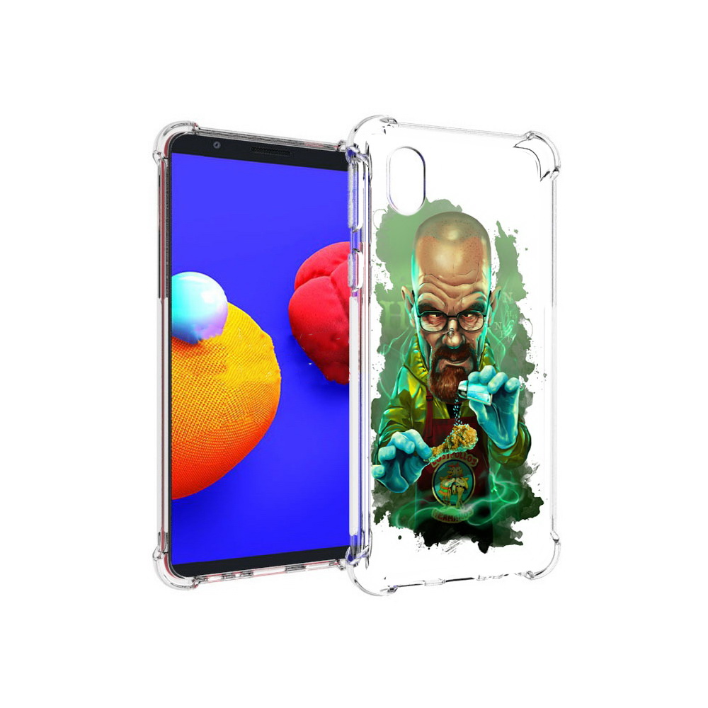 

Чехол MyPads Tocco для Samsung Galaxy A01 Core повар (PT151825.477.546), Прозрачный, Tocco