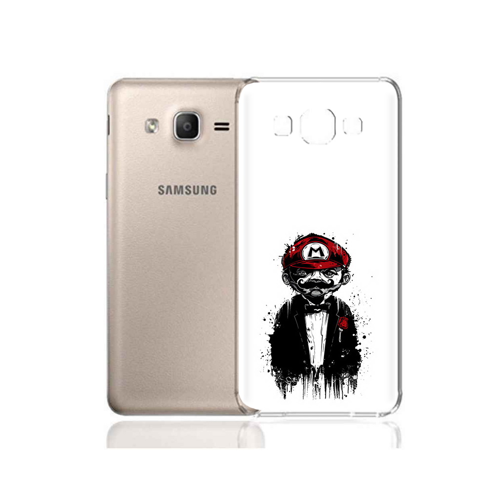 

Чехол MyPads Tocco для Samsung Galaxy A7 (2015) марио (PT11625.595.458), Прозрачный, Tocco