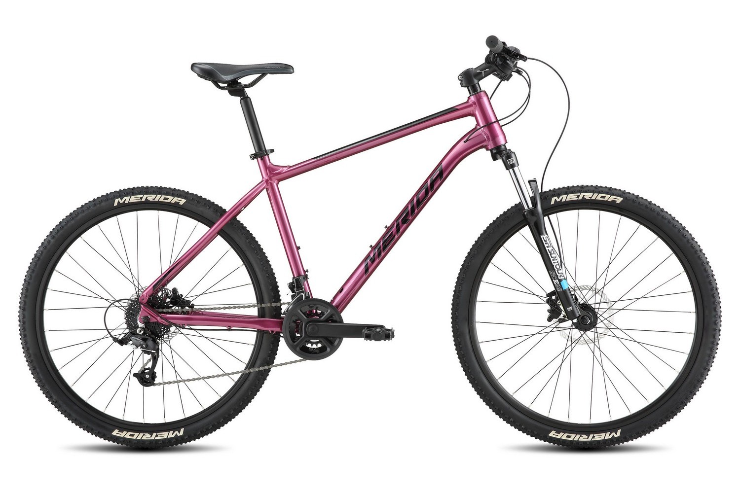 

Велосипед Merida Big.Seven Limited 2.0 (2022) 17, Фиолетовый;черный