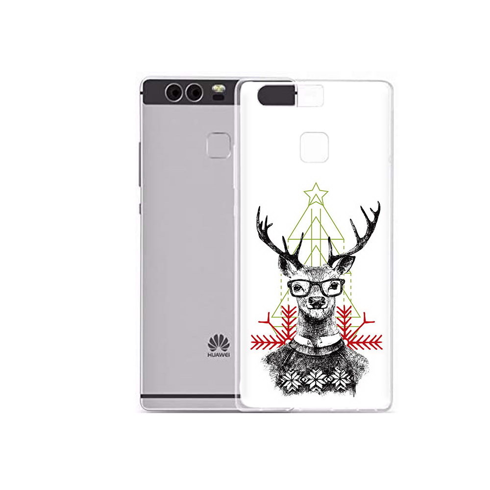

Чехол MyPads Tocco для Huawei P9 Plus умный олень (PT31455.54.652), Прозрачный, Tocco