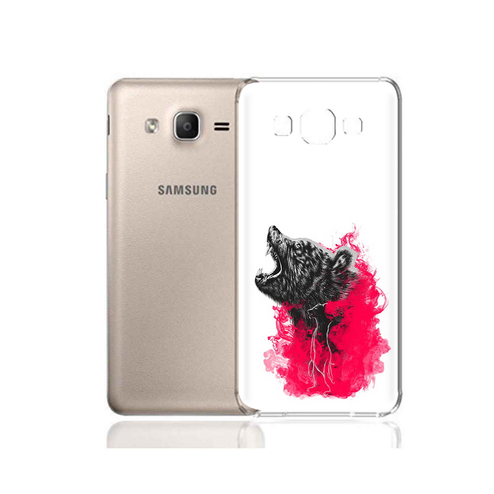 

Чехол MyPads Tocco для Samsung Galaxy A7 (2015) медведь в дымке (PT11625.595.463), Прозрачный, Tocco