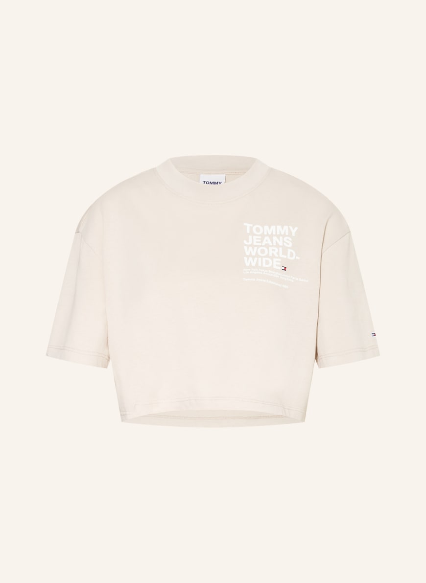 

Футболка женская Tommy Jeans 1001291975 бежевая S, 1001291975