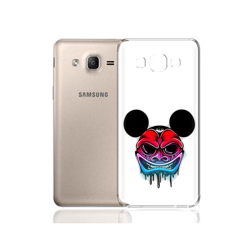 

Чехол MyPads Tocco для Samsung Galaxy A7 (2015) микки в маске (PT11625.595.473), Прозрачный, Tocco