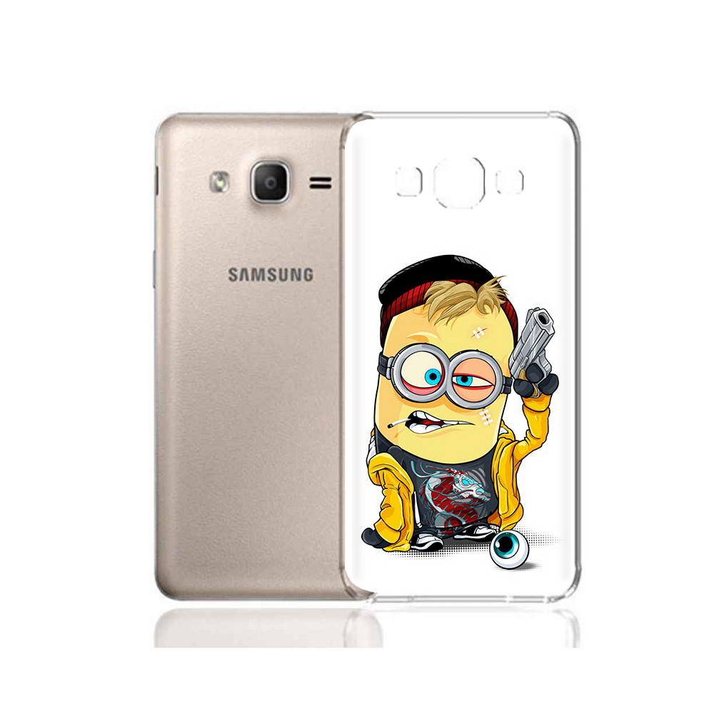 

Чехол MyPads Tocco для Samsung Galaxy A7 (2015) миньон бандит (PT11625.595.475), Прозрачный, Tocco