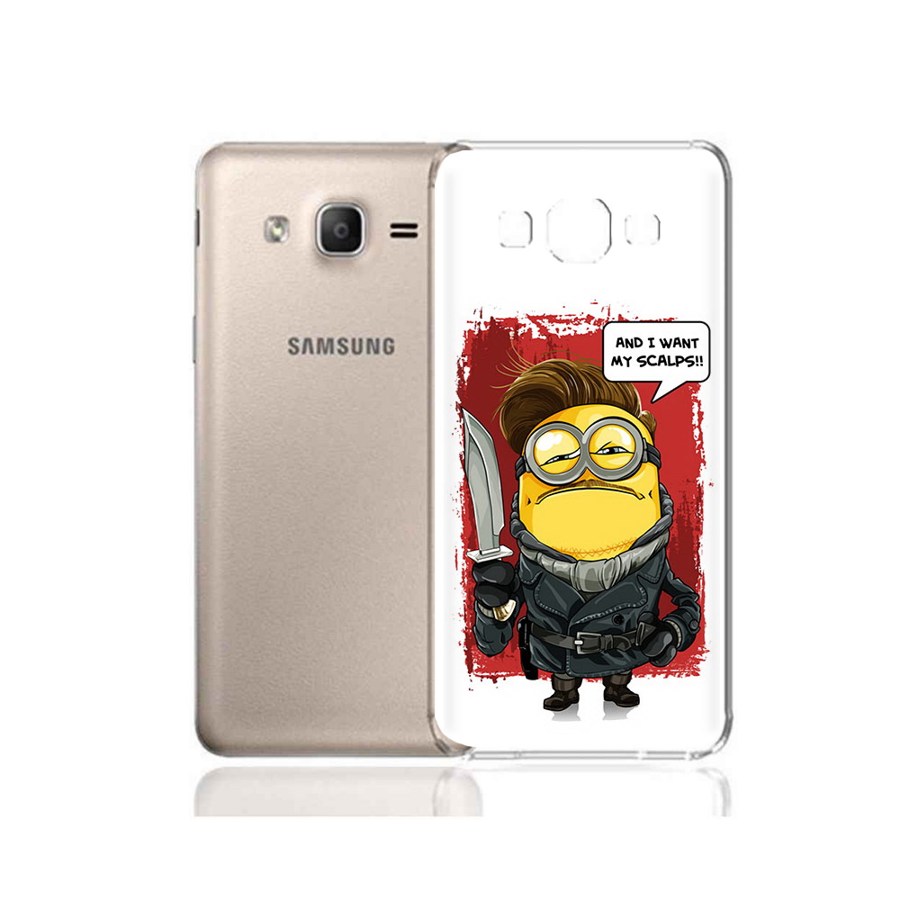 

Чехол MyPads Tocco для Samsung Galaxy A7 (2015) миньон убийца (PT11625.595.477), Прозрачный, Tocco