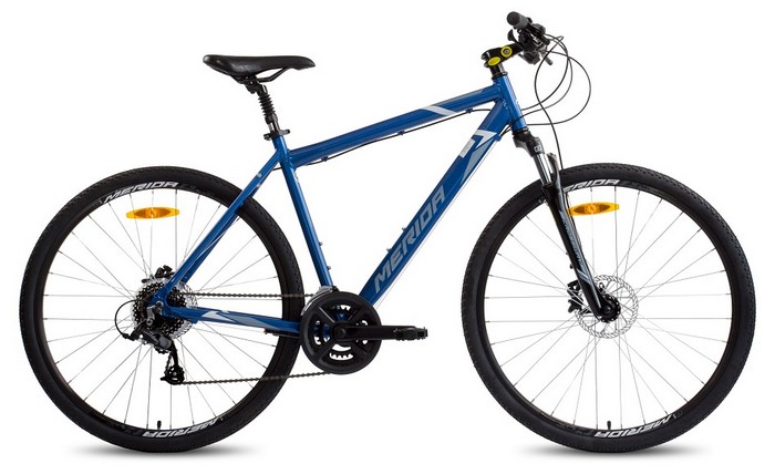 

Велосипед Merida Crossway 10 (2022) blue/white gray