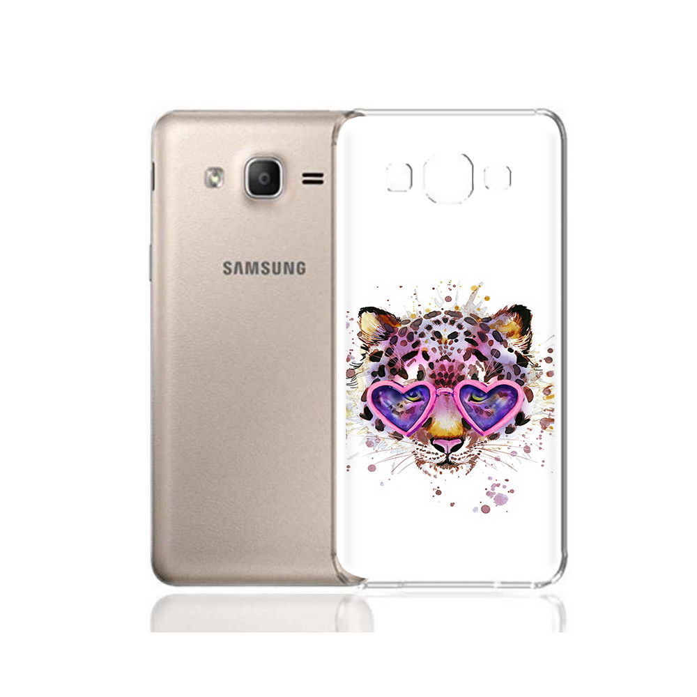 

Чехол MyPads Tocco для Samsung Galaxy A7 (2015) модный леопард (PT11625.595.480), Прозрачный, Tocco