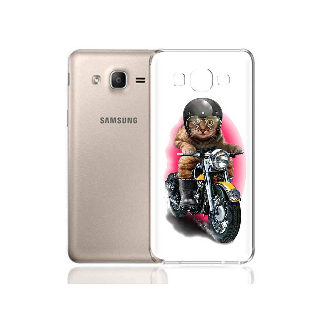 

Чехол MyPads Tocco для Samsung Galaxy A7 (2015) мото-кот (PT11625.595.485), Прозрачный, Tocco