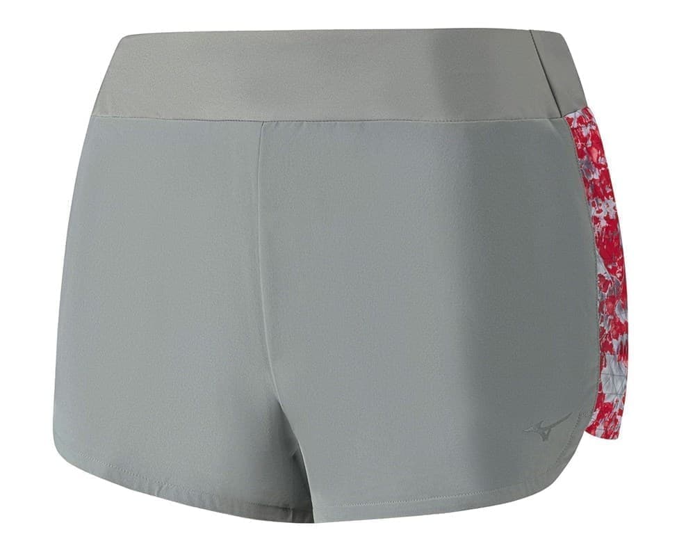 

Шорты женские Mizuno J2GB7201-04 серые M, Серый, J2GB7201-04