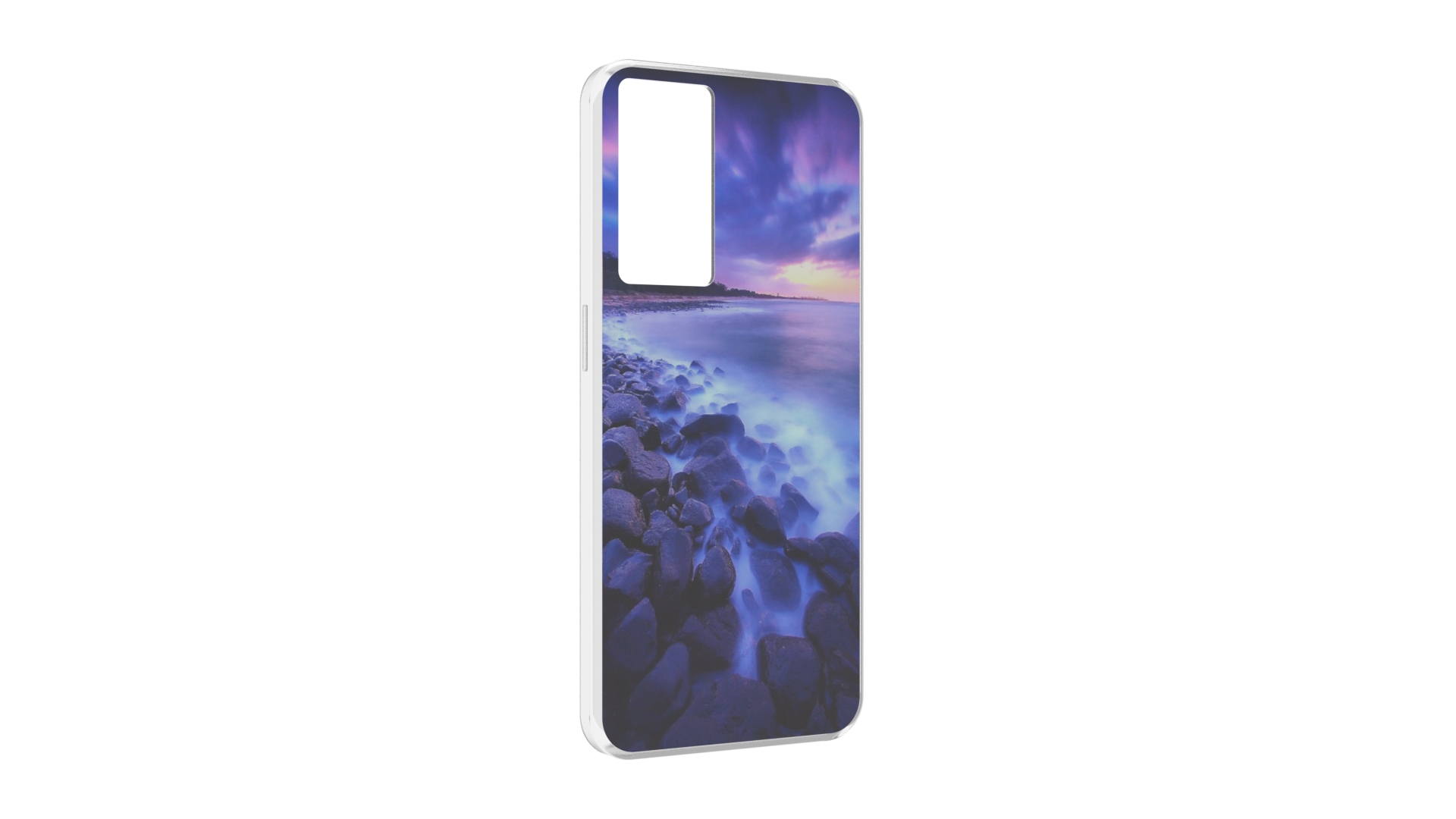 

Чехол MyPads неоновый берег для OPPO A96 5G / Reno7 Lite / Reno 7Z / F12 Pro 5G, Прозрачный, Tocco