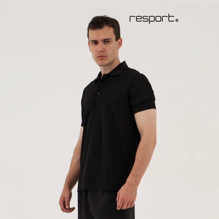 

Футболка мужская Resport BASE черная S, Черный, BASE