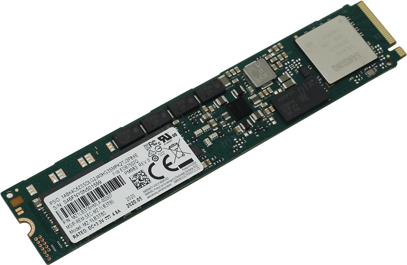 SSD накопитель Samsung PM983 M.2 2280 3,84 ТБ MZ1LB3T8HMLA-00007