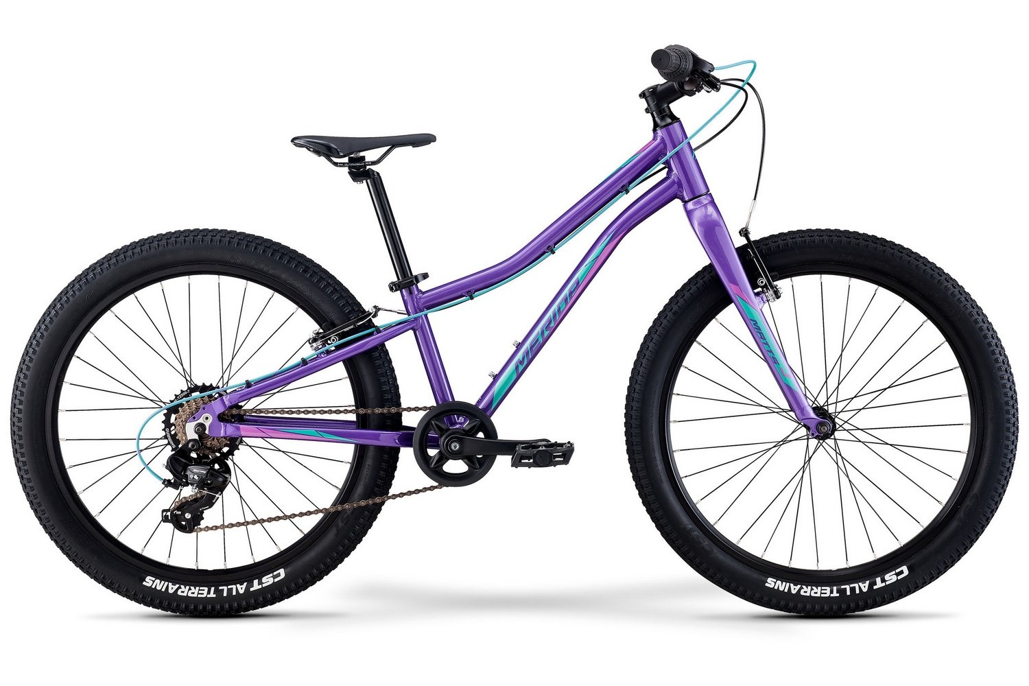

Велосипед Merida Matts J24+ Eco (2022) 24", Фиолетовый