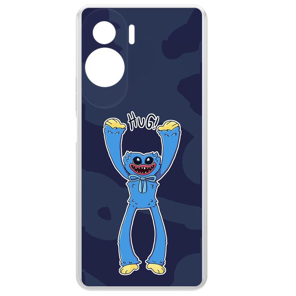 

Чехол-накладка Krutoff Clear Case Хаги Ваги Обнимашки для Honor 90 Lite, Прозрачный