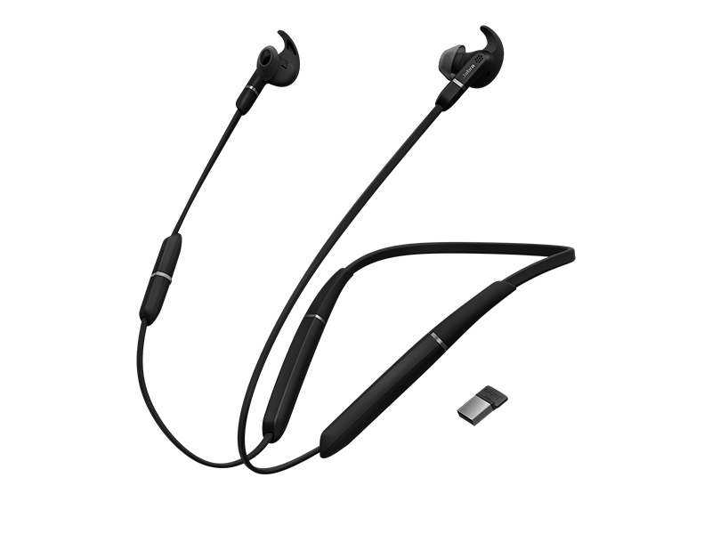 

Наушники Jabra Evolve 65e MS & Link 370 Black 6599-623-109, Evolve 65e MS & Link 370