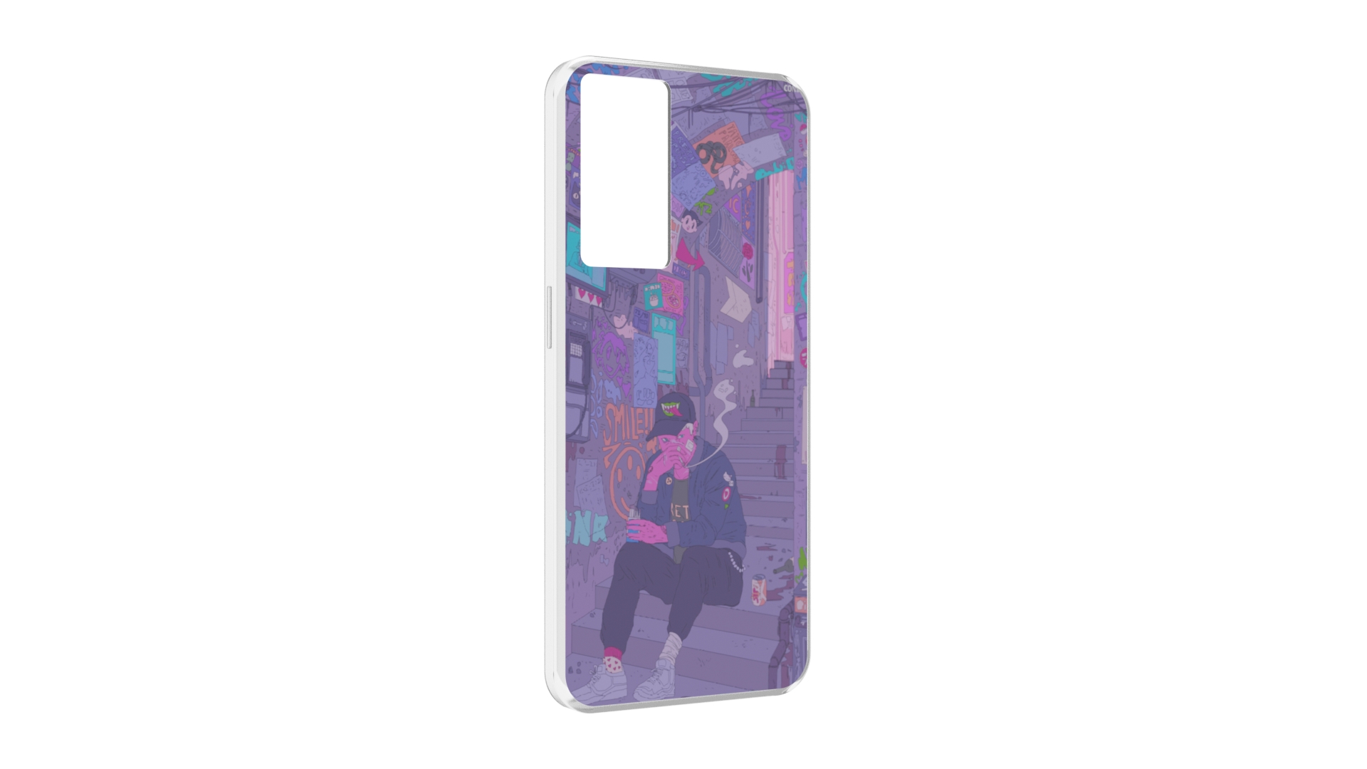

Чехол MyPads парень в подъезде мультик для OPPO A96 5G / Reno7 Lite / Reno 7Z / F12 Pro 5G, Прозрачный, Tocco