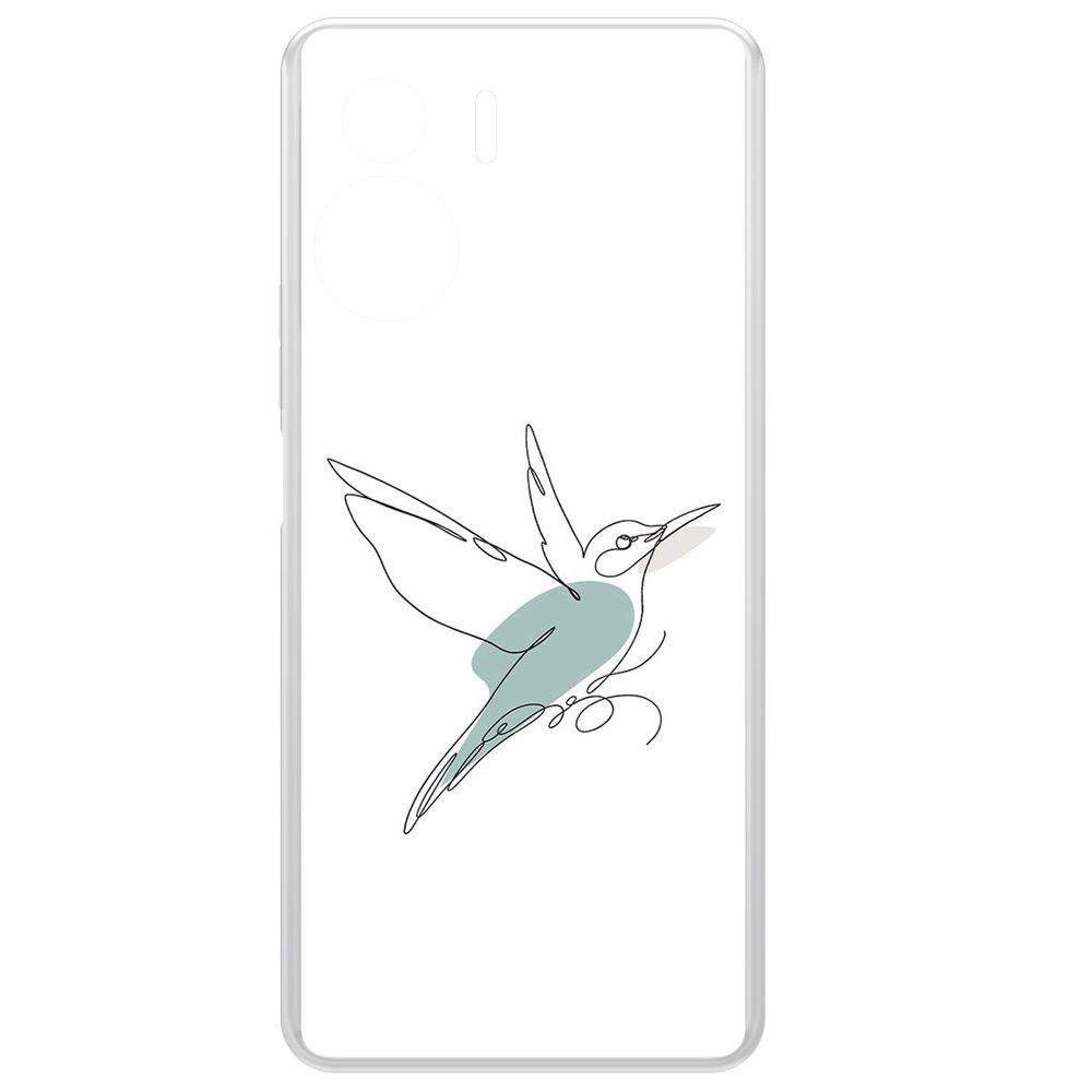 

Чехол-накладка Krutoff Clear Case Легкость для Honor 90 Lite, Прозрачный