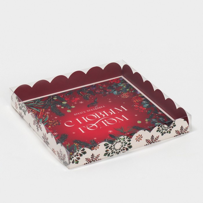 

Коробка кондитерская Дарите Счастье Яркого праздника 21 х 21 х 3 см 5 шт