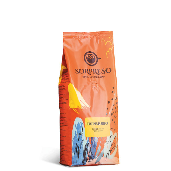 

Кофе в зернах Sorpreso Espresso 1,0 кг, Sorpreso Espresso 1,0 кг