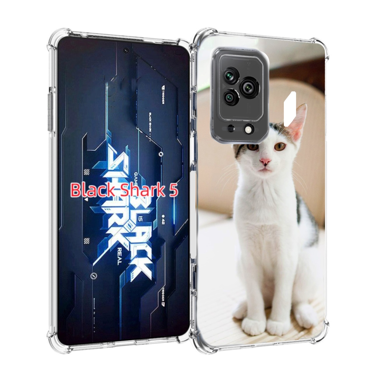 

Чехол MyPads порода кошка эгеиская для Xiaomi Black Shark 5, Прозрачный, Tocco