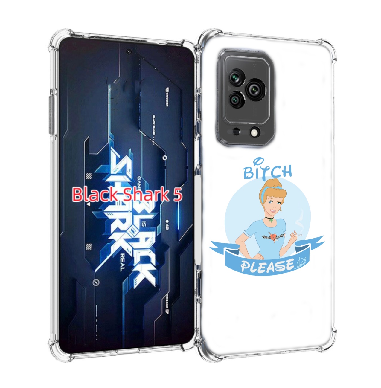 Чехол MyPads принцесса-эльза женский для Xiaomi Black Shark 5 Tocco