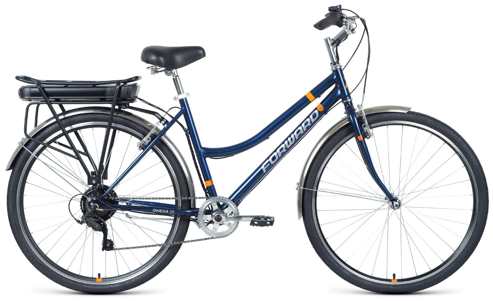 

Электровелосипед Forward Omega 28 1BKW1E181001 8800mAh, navy-blue