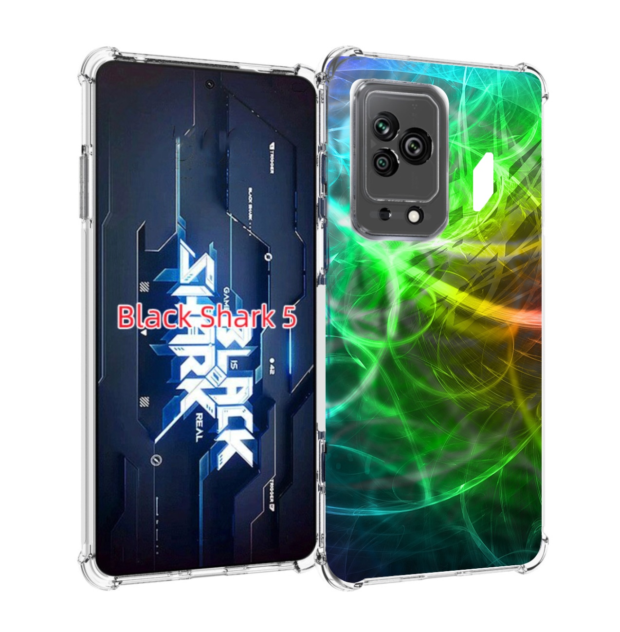 

Чехол MyPads разноцветная-абстракция-линиями для Xiaomi Black Shark 5, Прозрачный, Tocco