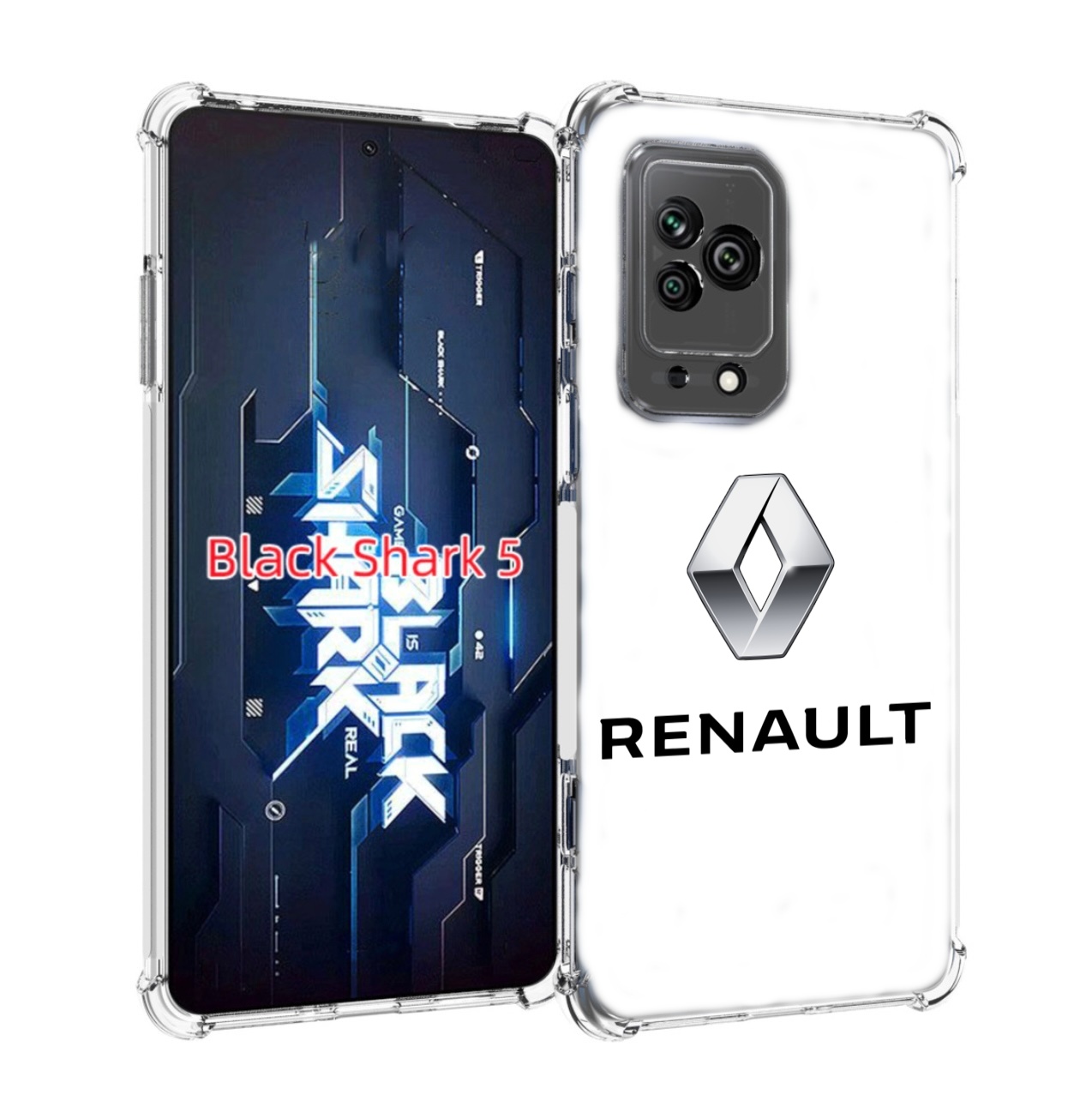 

Чехол MyPads рено-4 мужской для Xiaomi Black Shark 5, Прозрачный, Tocco