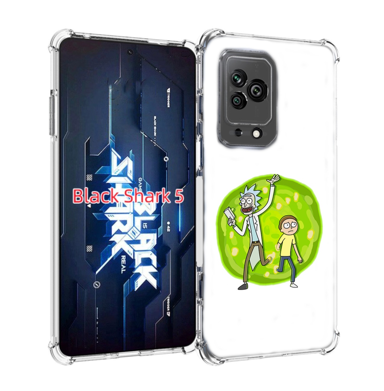 

Чехол MyPads рик-и-морти-в-кружке для Xiaomi Black Shark 5, Прозрачный, Tocco