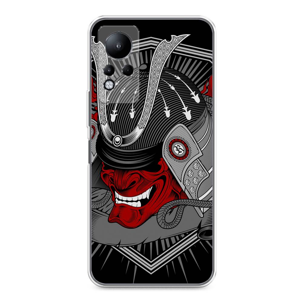

Чехол для Infinix Note 11/12 G88 "Красная маска самурая", Белый;красный;черный, 3100450-4
